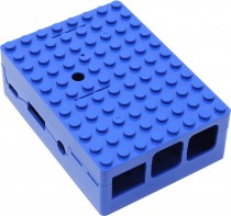 Корпус ACD Blue ABS Plastic Building Block case for Raspberry Pi 3 (RA184)