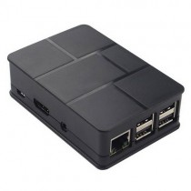 Корпус ACD Black ABS Plastic Case Brick style w/ Camera cable hole for Raspberry Pi 3 (RA186)