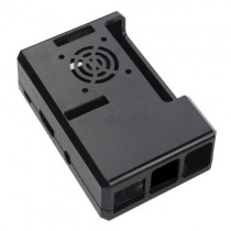 Корпус ACD Black ABS Plastic Case w/GPIO port hole and Fan holes for Raspberry Pi 3 (RA187)