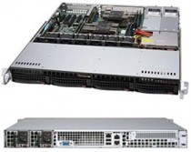Серверная платформа SUPERMICRO 1U, 2 x LGA3647, Intel C621, 8 x DDR4, 4 x 3.5