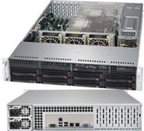 Серверная платформа SUPERMICRO 2U, 2 x LGA3647, Intel C621, 16 x DDR4, 8 x 3.5