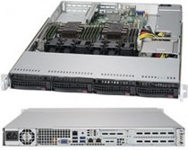 Серверная платформа SUPERMICRO 1U, 2 x LGA3647, Intel C621, 12 x DDR4, 4 x 3.5