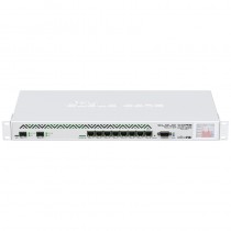 Маршрутизатор MIKROTIK 8 портов Ethernet 1 Гбит/с, установка в стойку, USB-порт, 1024 МБ встроенная память, 16384 МБ RAM, Firewall, DHCP-сервер (CCR1036-8G-2S+EM)