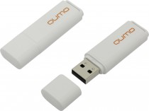 Флеш диск QUMO 8 Гб, USB 2.0, Optiva 01 White (QM8GUD-OP1-white)
