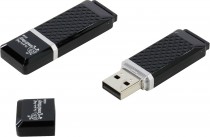 Флеш диск SMARTBUY 8 Гб, USB 2.0, Quartz Black (SB8GBQZ-K)