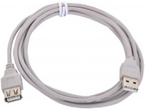 Удлинитель GEMBIRD USB 2.0 A (male) - A (female), 1.8м (CC-USB2-AMAF-6)