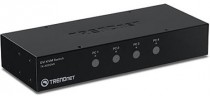 KVM TRENDNET 4-port DVI Switch Kit RTL (TK-422DVK)