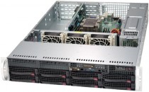 Серверная платформа SUPERMICRO 2U, LGA3647, Intel C622, 6 x DDR4, 8 x 3.5