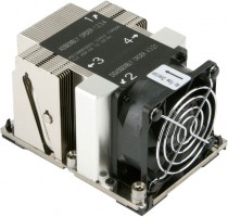 Кулер серверный SUPERMICRO для процессора, 2U, Socket LGA3647-0, TDP не более 205Вт, 60мм вентилятор 8400rpm 52dB, 4pin, 108x78x64мм (SNK-P0068APS4)