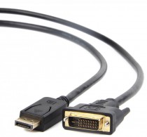 Кабель CABLEXPERT DisplayPort (M) - DVI (M), 3м (CC-DPM-DVIM-3M)