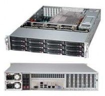 Корпус серверный SUPERMICRO 2U, E-ATX и ATX, 920 Вт 80 Plus Platinum, 12x 3.5