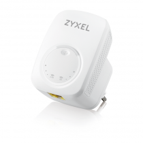 Повторитель беспр. сигнала ZYXEL Wi-Fi, 2.4/5 ГГц, стандарт Wi-Fi: 802.11ac, максимальная скорость: 433 Мбит/с, скорость портов: 100 Мбит/сек, WRE6505 v2 (WRE6505V2-EU0101F)