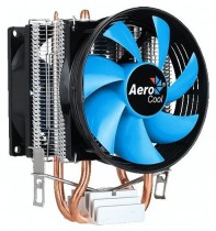 Кулер для процессора AEROCOOL Socket 775, 115x/1200, 2011, 2011-3, 2066, AM2, AM2+, AM3, AM3+, AM4, FM1, FM2, FM2+, 1x90 мм, 800-2000 об/мин, 4 pin, TDP 120 Вт, 4713105960907 (Verkho 2 Dual)