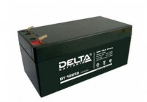 Аккумуляторная батарея DELTA BATTERY ёмкость 3.3 Ач, напряжение 12 В, DT12032 (DT 12032)