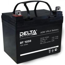 Аккумуляторная батарея DELTA BATTERY Свинцево-кислотный (DT 1233)