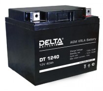 Аккумуляторная батарея DELTA BATTERY ёмкость 40 Ач, напряжение 12 В, (DT 1240)