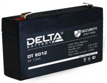 Аккумуляторная батарея DELTA BATTERY ёмкость 1.2 Ач, напряжение 6 В, DT6012 (DT 6012)