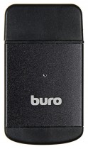 Картридер внешний BURO USB2.0 черный (BU-CR-3103)