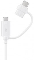 Кабель SAMSUNG USB A(m) micro USB B (m) 1.5м белый (EP-DG930DWEGRU)