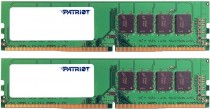 Комплект памяти PATRIOT MEMORY 16 Гб, 2 модуля DDR4, 21300 Мб/с, CL19-19-19-43, 1.2 В, 2666MHz, Signature, 2x8Gb KIT (PSD416G2666K)