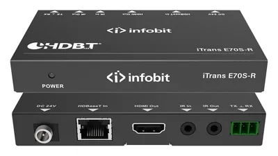 Комплект удлинителя сигнала HDMI Infobit iTrans E70S — фото 2