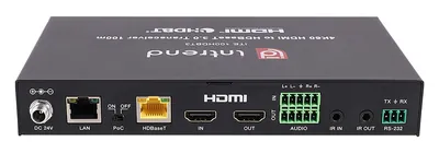 Передатчик/приёмник сигнала HDMI HDBaseT 3.0 Intrend ITE-100HDBT3 — фото 2
