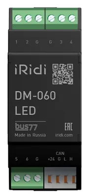Модуль управления светодиодными лентами iRidi DM-060LED