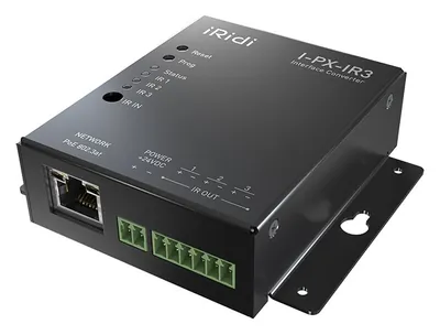 Преобразователь Ethernet с 3 независимыми каналами ИК iRidi I-PX-IR3