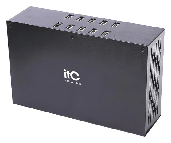 Зарядное устройство ITC TS-W180Q на 10 пультов