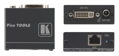 Передатчик Kramer Electronics PT-571HDCP сигнала DVI по витой паре