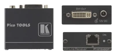 Приёмник сигнала DVI по витой паре Kramer Electronics PT-572HDCP+