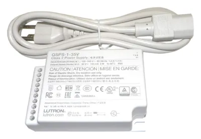 Блок питания для приводов штор Lutron QSPS-P2-1-35V