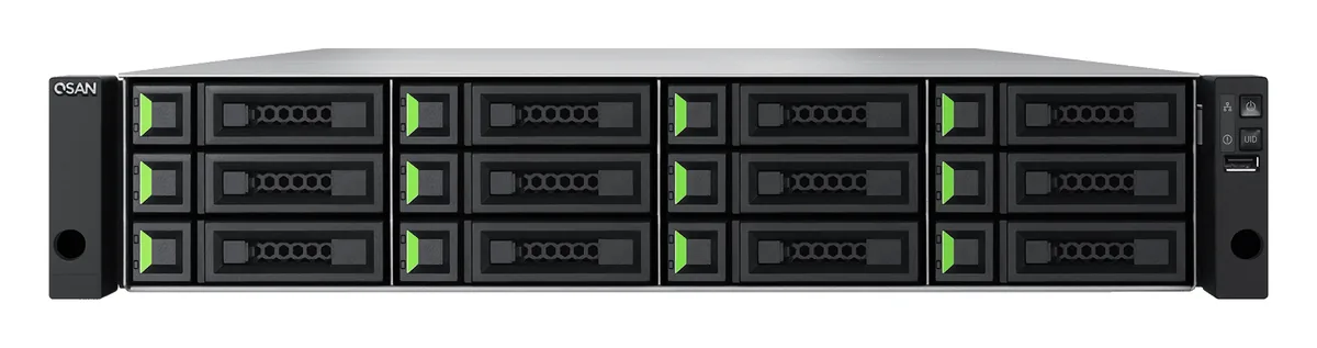 Система хранения данных QSAN XN5112D 2U, 12 отсеков