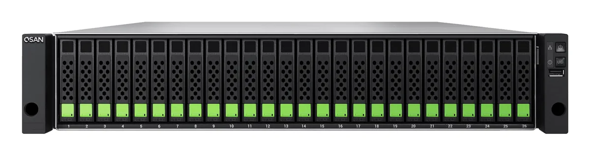 Система хранения данных QSAN XN5126D 2U/26 отсеков