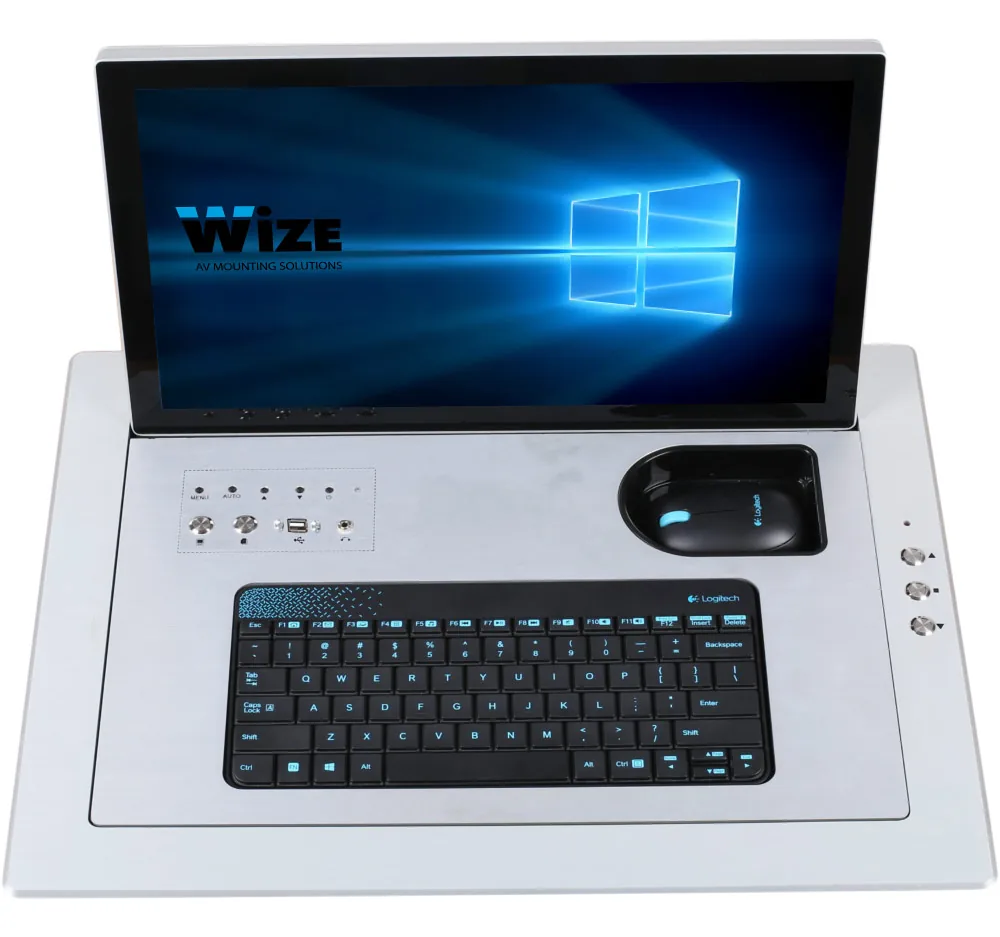 Моторизированный складной монитор Wize Pro WR-17FL Touch 17,3"